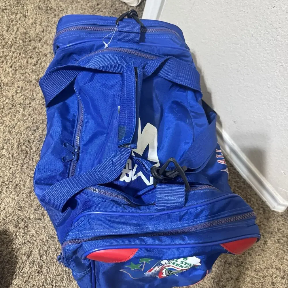 Vintage Starter Duffle Bag IHL Hockey All star weekend 1996 blue